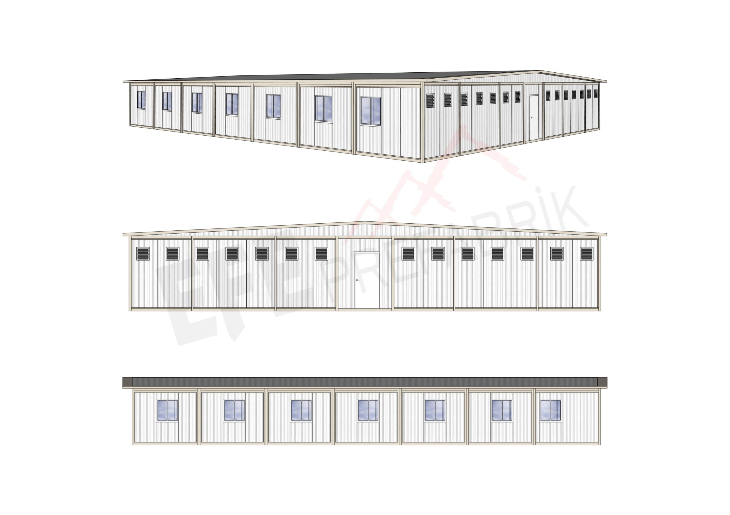 14'LÜ GRUP 48-96 KİŞİLİK TEK KATLI YATAKHANE - Görsel 2