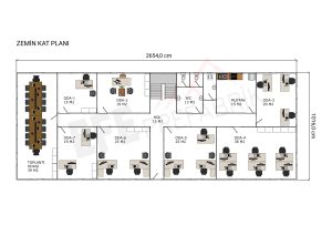 540 M2 İKİ KATLI OFİS