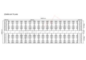 72'Lİ GRUP 256-512 KİŞİLİK 2 KATLI YATAKHANE