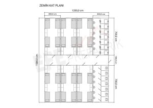 8'Lİ GRUP 24-48 KİŞİLİK TEK KATLI YATAKHANE